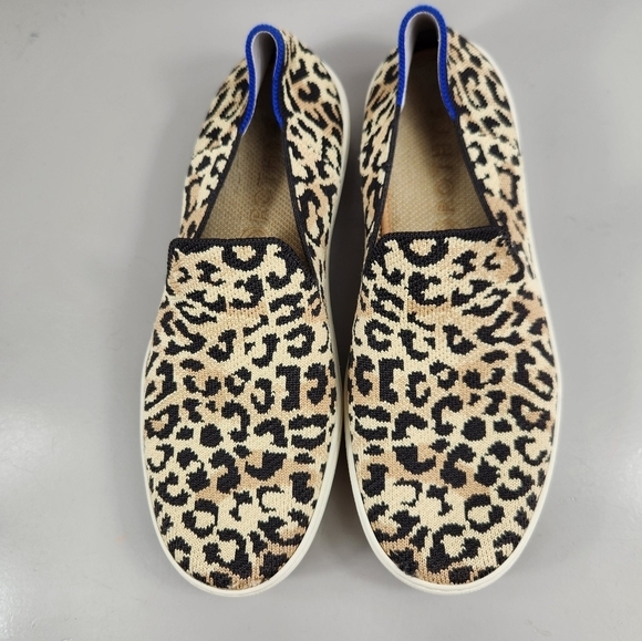 Rothy's Camo Cheetah Cat Pattern The Original Slip On Sneaker Shoes US 8.5 - Picture 4 of 12
